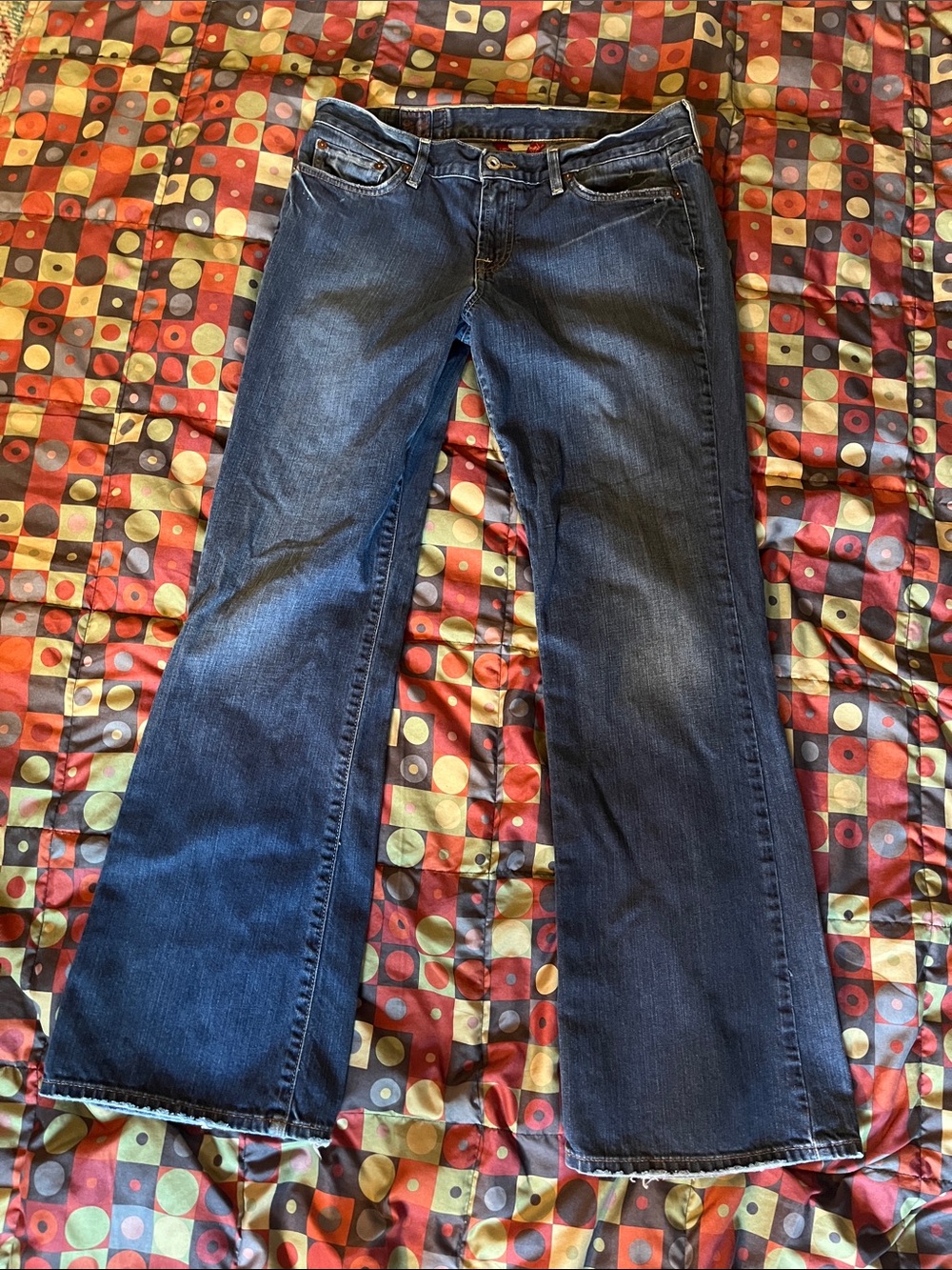 Lucky Brand Dark Blue Flare Jeans (Sweet N Low style)